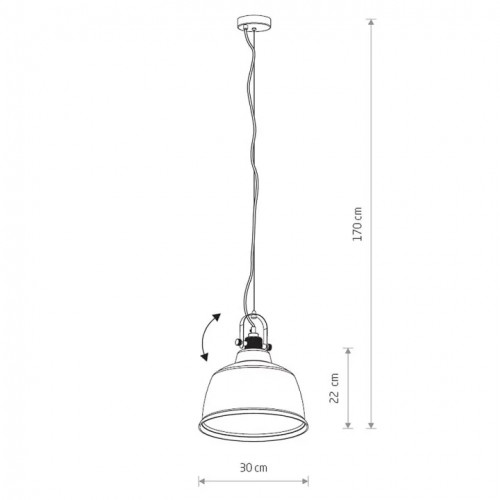 Настільна лампа TK Lighting METRO 5460