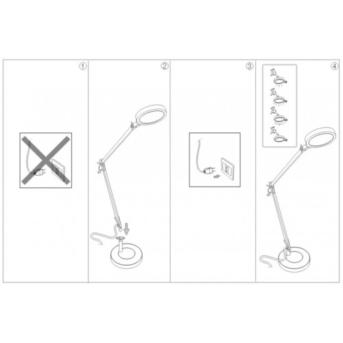 Настільна лампа Ideal Lux FUTURA 204895