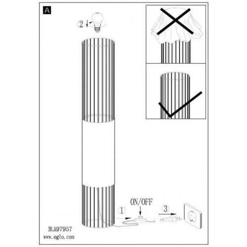 Настільна лампа Eglo NIMLET 43653