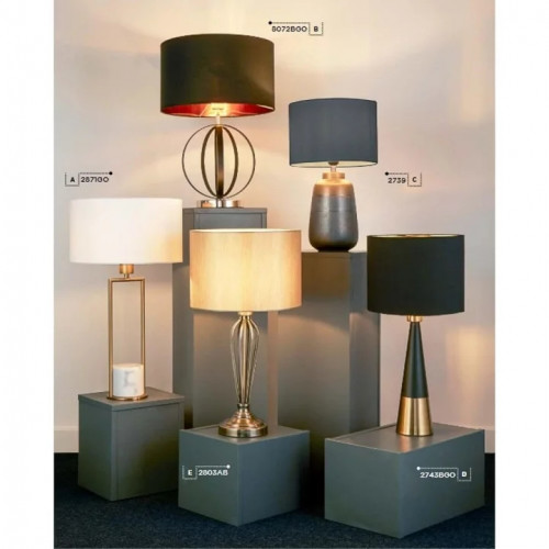 Настільна лампа Searchlight TABLE LAMP EU2871GO