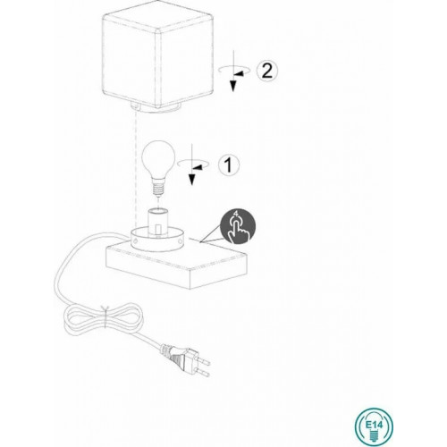 Настільна лампа Trio TILL 5901011-32