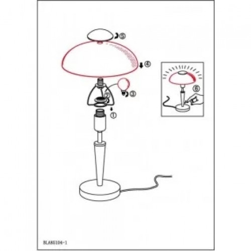 Настільна лампа Eglo SOLO 87256