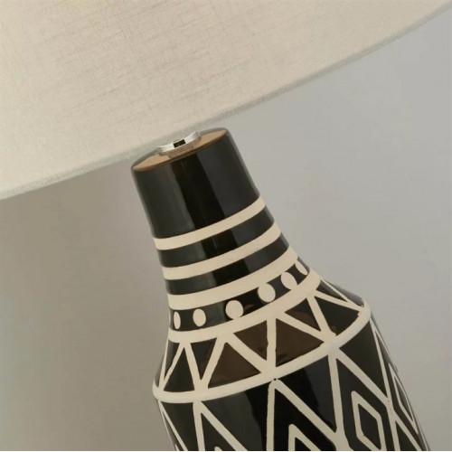 Настільна лампа Searchlight BOURNE EU60059BK