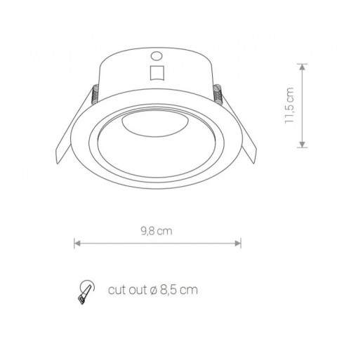 Офісна настільна лампа Viokef Lyra 4153101