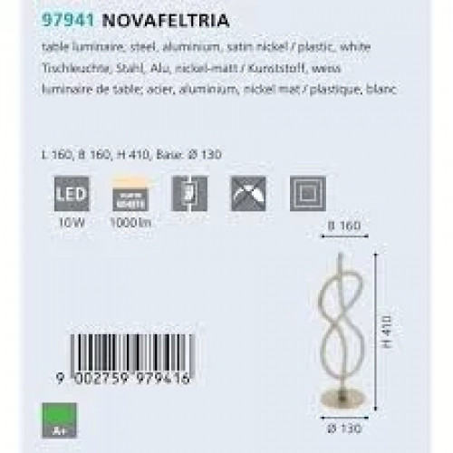 Настільна лампа Eglo NOVAFELTRIA 97941