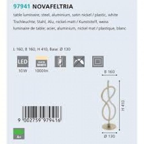 Настільна лампа Eglo NOVAFELTRIA 97941