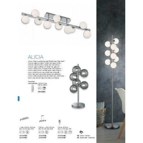 Настільна лампа TRIO ALICIA 507690606