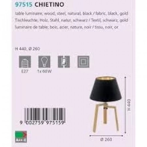 Настільна лампа Eglo CHIETINO 97515