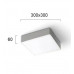 Настільна лампа Searchlight CLARENDON EU54210SB
