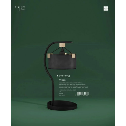 Настільна лампа Eglo POTOSI 39946