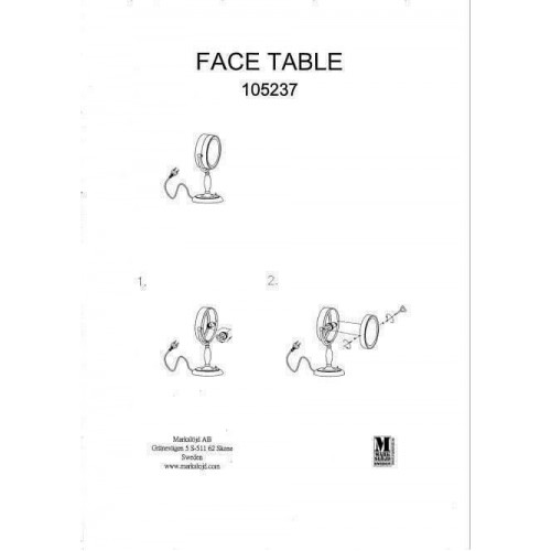 Настільна лампа Markslojd FACE 105237