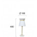 Настільна лампа Viokef CLAUDINE 4203201