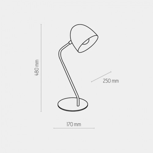 Настільна лампа TK Lighting SOHO WHITE 5193