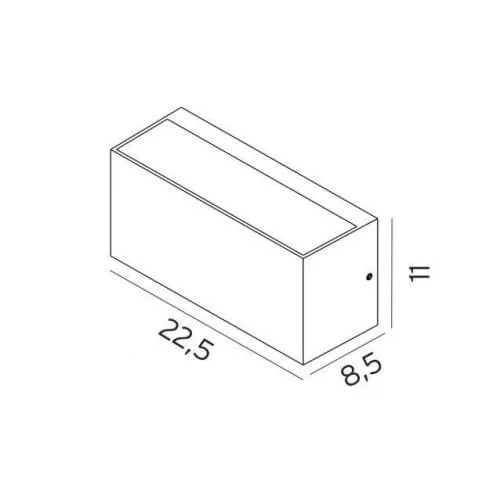 Настільна лампа Ideal Lux London Cromo 032368