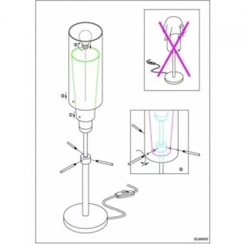 Настільна лампа Eglo Pinto 89835
