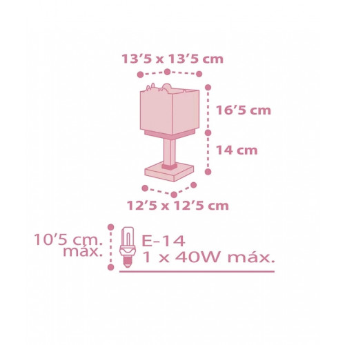 Настільна лампа TK Lighting TERCINO BLUE 5278