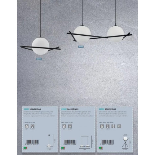 Настільна лампа Eglo SALVEZINAS 39593