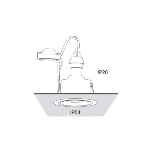 Настільна лампа Trio GARDA 595400179