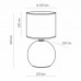 Настільна лампа TK Lighting PALLA SMALL 5087