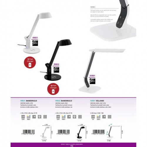 Настільна лампа Eglo BANDERALO 99832