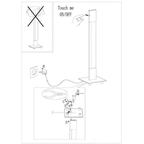 Настільна лампа Eglo TARANDELL 97031