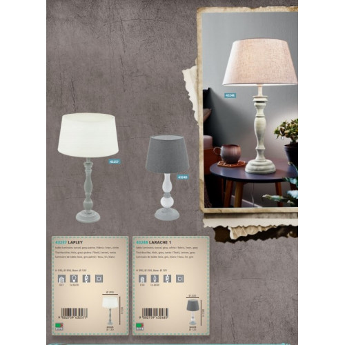 Настільна лампа Eglo LARACHE 1 43248