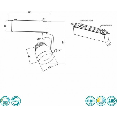 Світильник вуличний Norlys 1268B STOCKHOLM