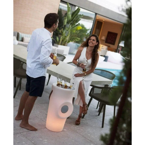 Контейнер для пляшок Newgarden LUMWD070SSNW WOODY, з підсвіткою