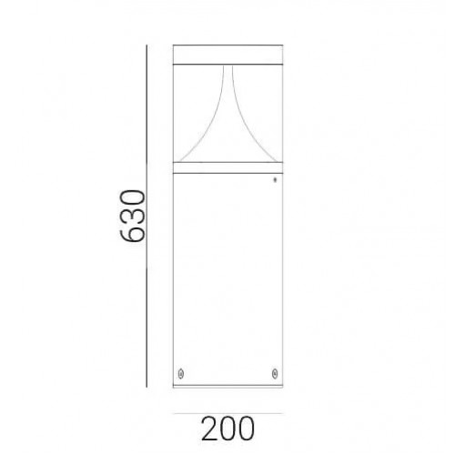 Світильник вуличний Norlys 5015AL EGERSUND