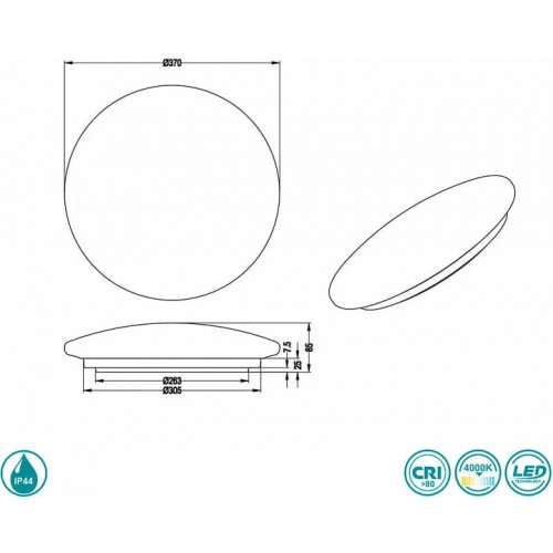 Світильник вуличний Norlys 5107AL MOLDE