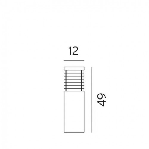 Світильник вуличний Norlys 1488B HALMSTAD