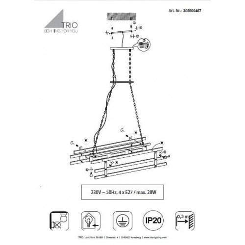 Світильник вуличний Ideal Lux 163758 TRONCO