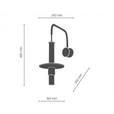 Світильник вуличний Norlys 242GA OSLO