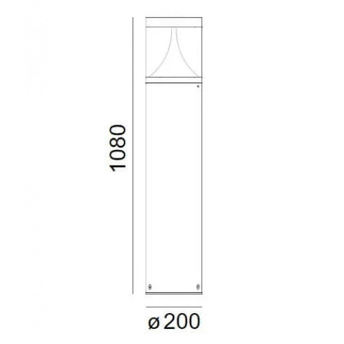 Світильник вуличний Norlys 5014AL EGERSUND