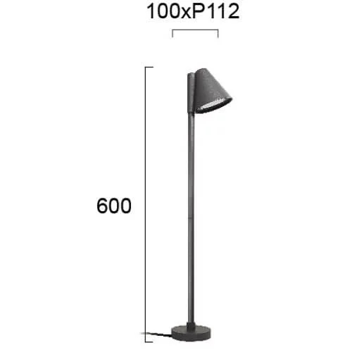 Світильник вуличний Viokef 4256000 GILBERT