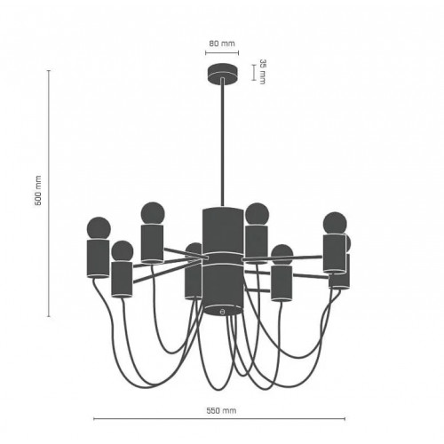 Світильник вуличний Norlys 404B/G RIMINI