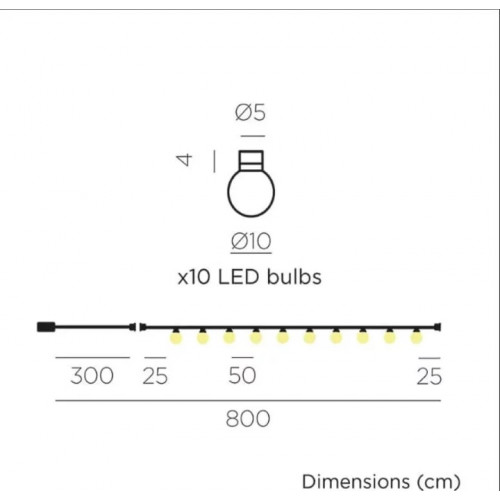 Торшер Newgarden LUMPC140TWLNW PANCHO, 140 см