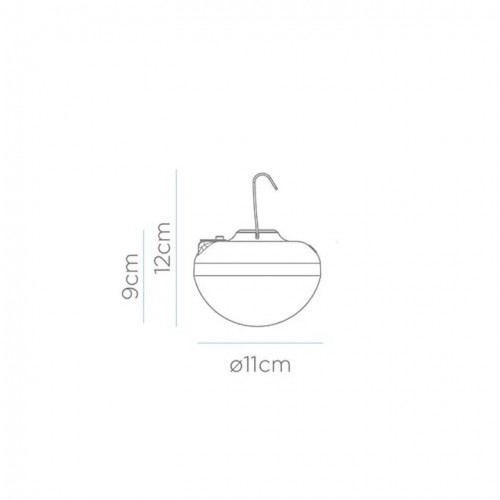 Світильник вуличний Newgarden LUMCHE011BEWLNW CHERRY, беж