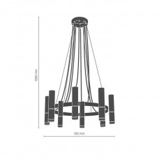 Світильник вуличний Norlys 304W MODENA