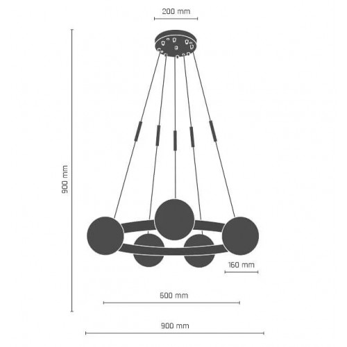 Світильник вуличний Norlys 483W LONDON