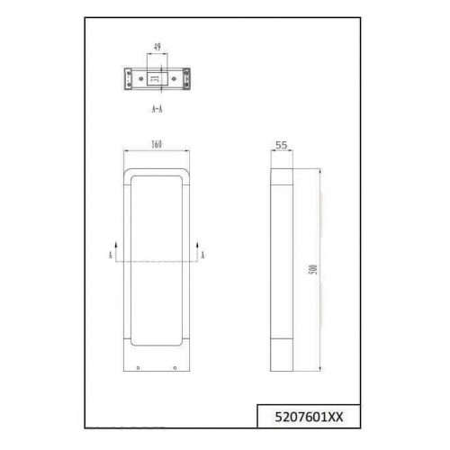 Світильник вуличний Trio 520760142 RENO