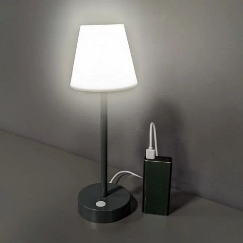 Настільна лампа Newgarden LUMLLS030ANWLNW LOLA, вис.30 см, колір антрацит