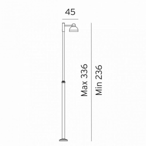 Світильник вуличний Norlys 1914GR KOSTER