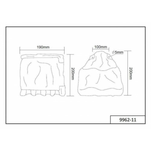 Світильник вуличний Trio 9962-11 STECKDOSEN
