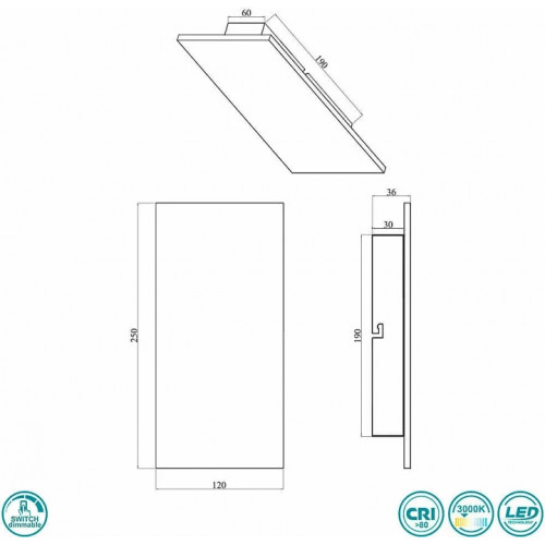 Світильник вуличний Norlys 1423B STOCKHOLM