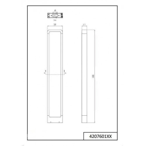 Світильник вуличний Trio 420760142 RENO
