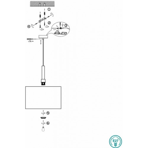 Світильник вуличний Ideal Lux 136035 VEGA