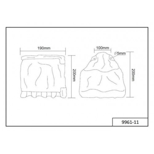 Світильник вуличний Trio 9961-11 STECKDOSEN