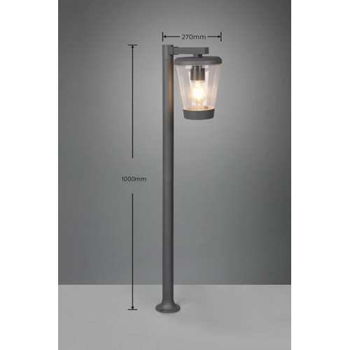 Світильник вуличний Trio 411060142 CAVADO