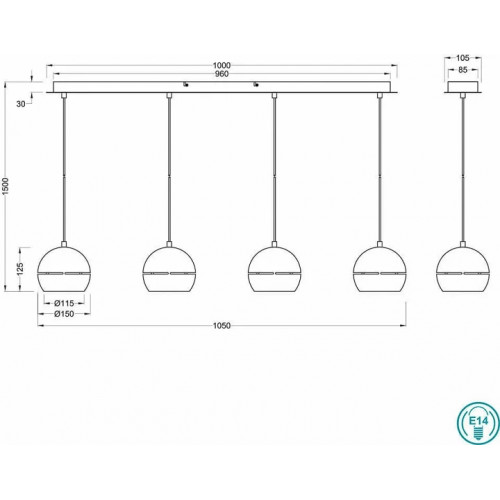 Світильник вуличний AZzardo AZ2131 FRAME